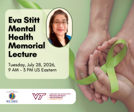 Eva Stitt Mental Health Memorial Lecture graphic